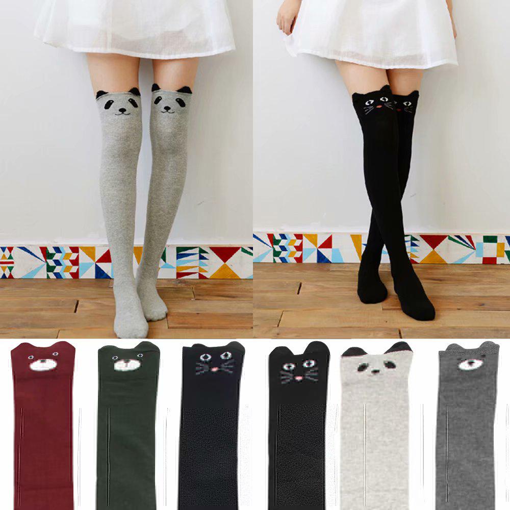 Algod/ón Escuela Beb/és Uniforme Rodilla Calcetines Altos Del Bowknot Del Tubo Medias Beb/és Ni/ños Peque/ños Partido Largo Medias Gris