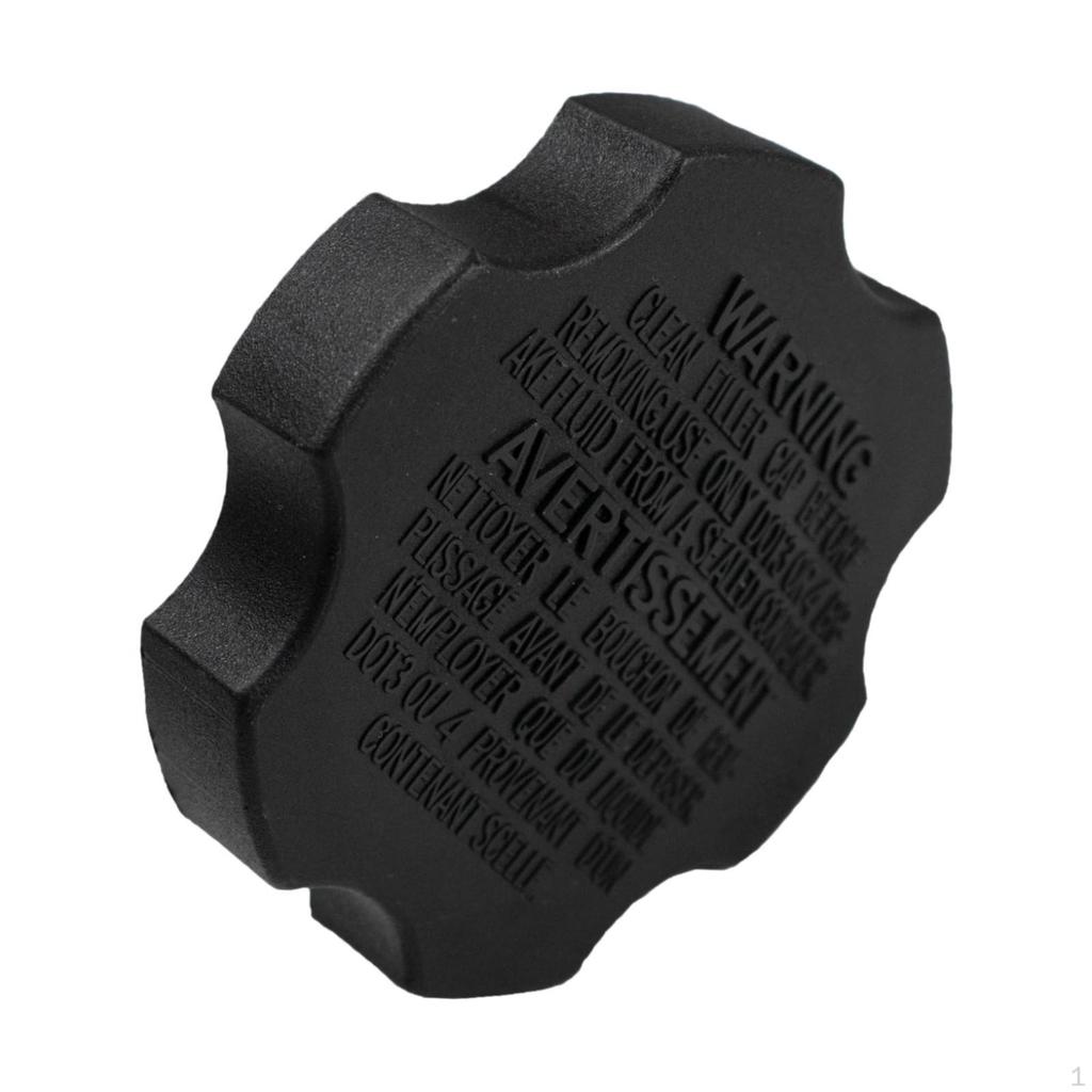 585312B500 Brake Master Cylinder Reservoir Tank Cap Black Automotive Accessories Professional