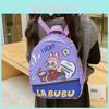 Color Breathable Backpack Nylon School Bag For Preschool Kids Daily Use