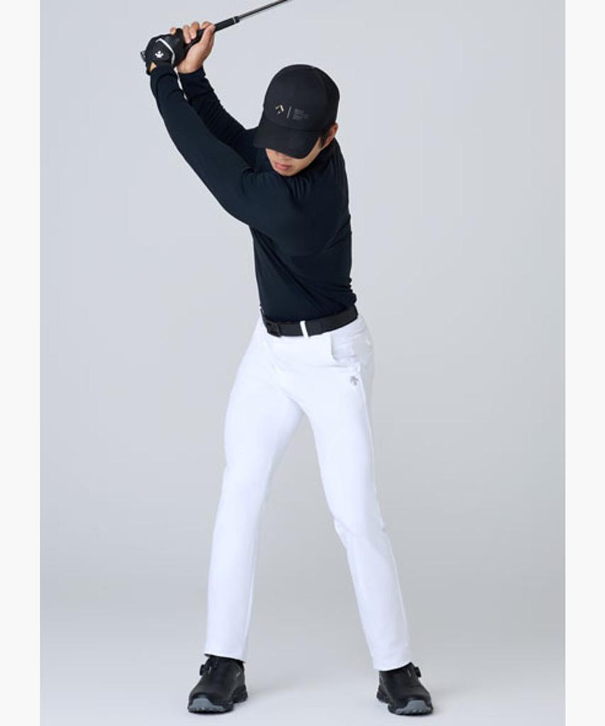 DESCENTE GOLF Men'S Slim Fit Fleece-Lined Pants Dq42Mfpto3