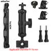 Motorcycle Bicycle Camera Holder Handlebar Mount Bike Bracket for GoPro 13 12 11 10 9 8 DJI Action 6 5 Pro NANO Insta360 X5 X4