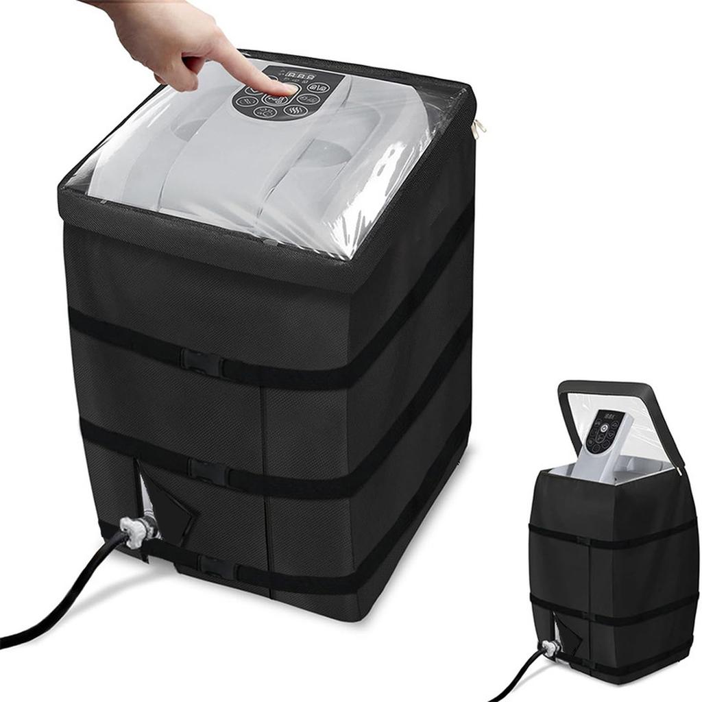 Inflatable Hot Tub Spa Insulated Cover with Zipper Oxford Cover Heater Winter Cover Outdoor Pool Parts