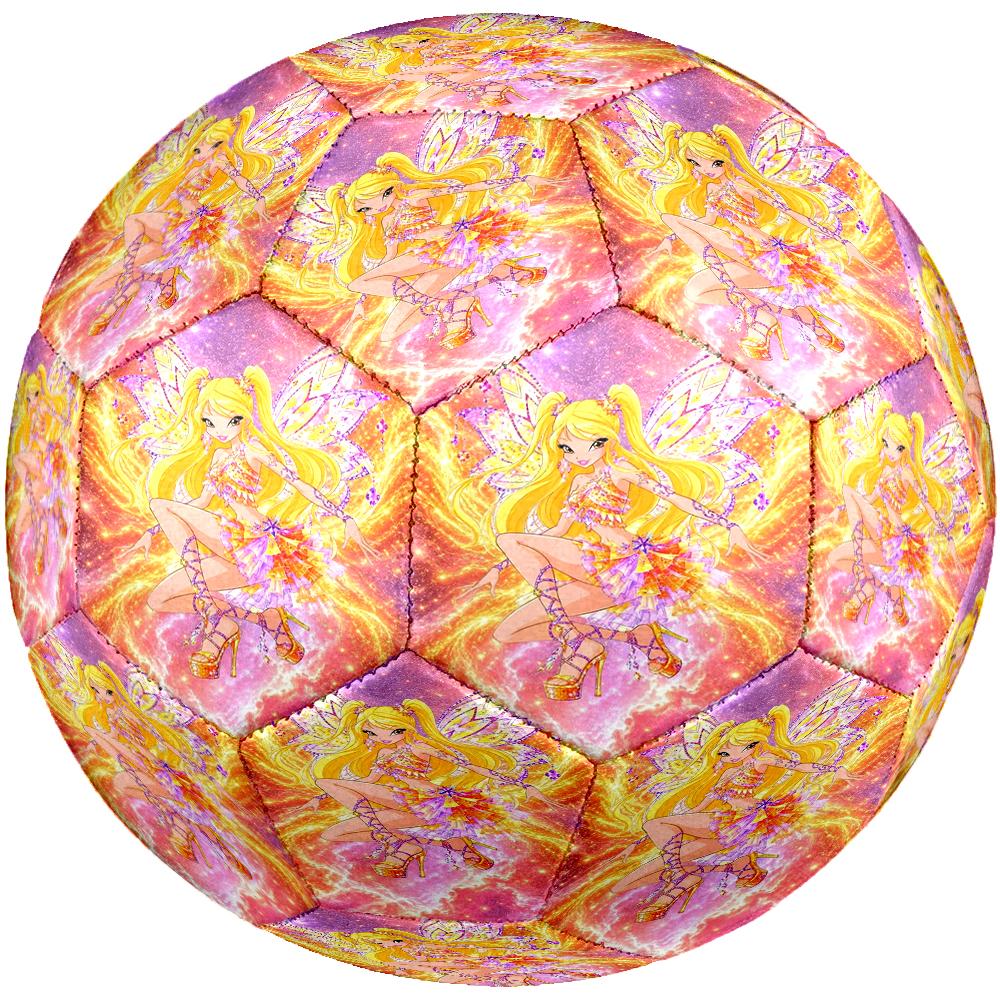 Winx Club Theme Size 5 Soccer Ball, Suitable for Both Indoor and Outdoor Matches, a Gift Suitable for Everyone.