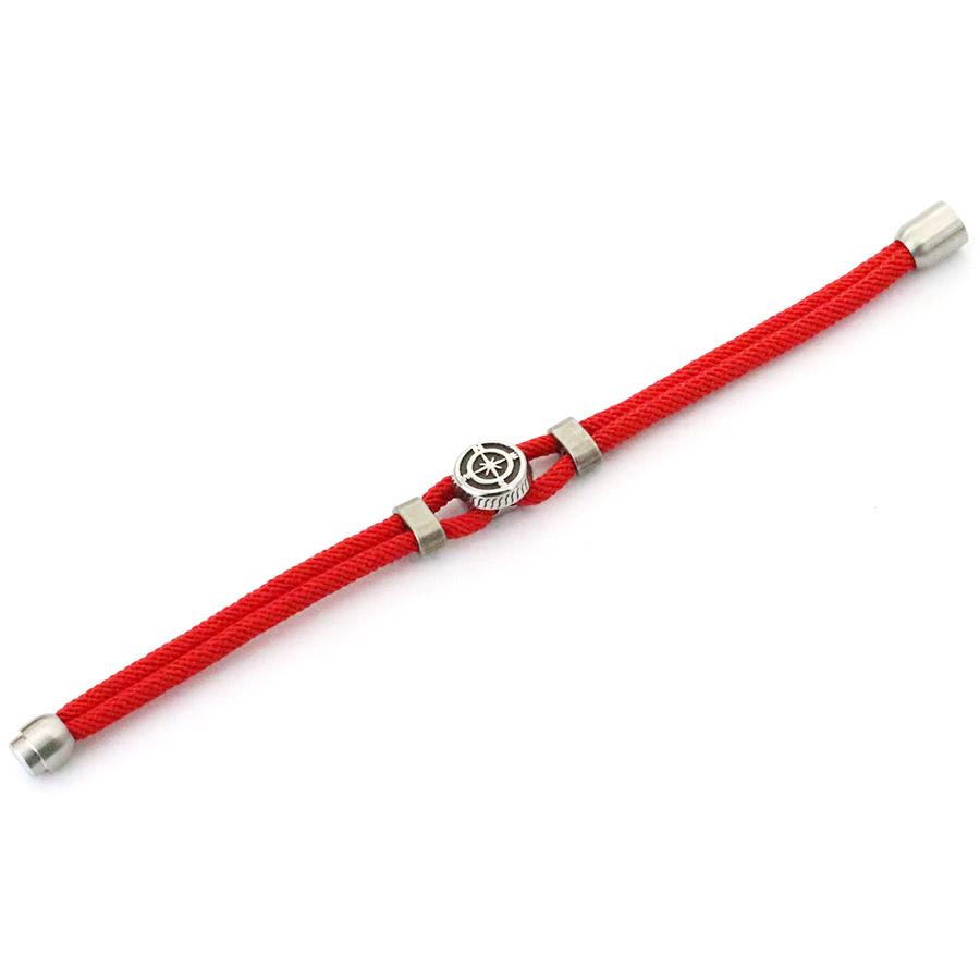 Piratenstil Nautischer Kompass Armband Mit Starkem Magnetverschluss Vintage Wikinger Zweilagig Mailänder Seil Wickel Armband Geschenk Für Ihn