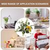 1Pc Artificial Floral Sunflower 25CM DIY Artificial Greenery Garland Wedding Table Party Decorations Candle Ring Candlestick