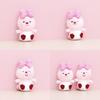 Keychain Bow Loopy Cute Cartoon Girl Backpack Decorative Pendant Doll Plush