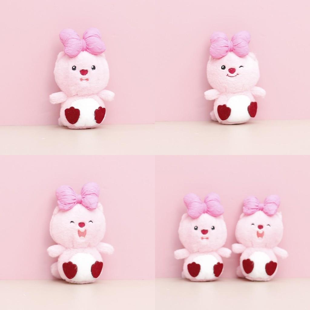 Keychain Bow Loopy Cute Cartoon Girl Backpack Decorative Pendant Doll Plush