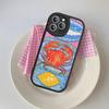 Sardines Fish Phone Cover For IPhone 16 15 14 13 12 11 Pro Max Plus Leather Soft Case