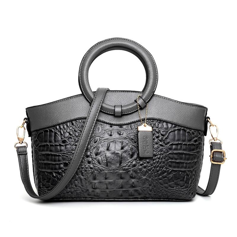 Női Luxus Kézitáskák Női Táskák Designer Crossbody táskák Női krokodil PU bőr kézitáska Női válltáska Retro kézitáska