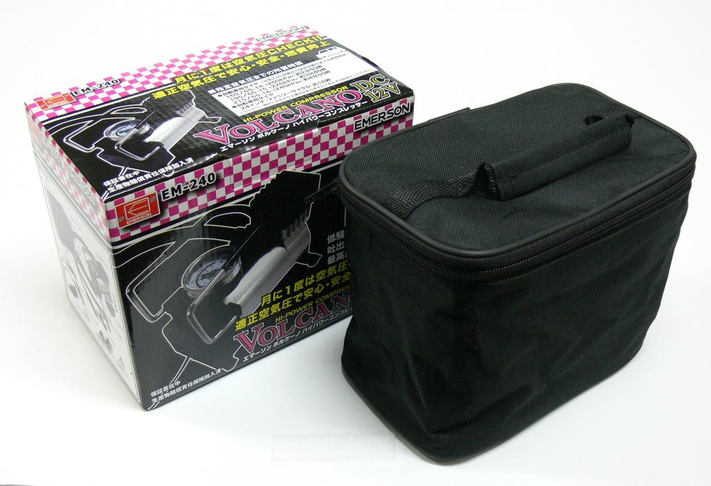 Emerson Compressor with Direct Maximum Pressure Discharge Rate and Cap for Easy Includes a Carry Bag for Convenient and Multiple Adapters for