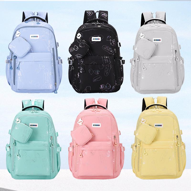 Women's Large Capacity Backpack Student Schoolbag Travel Bag