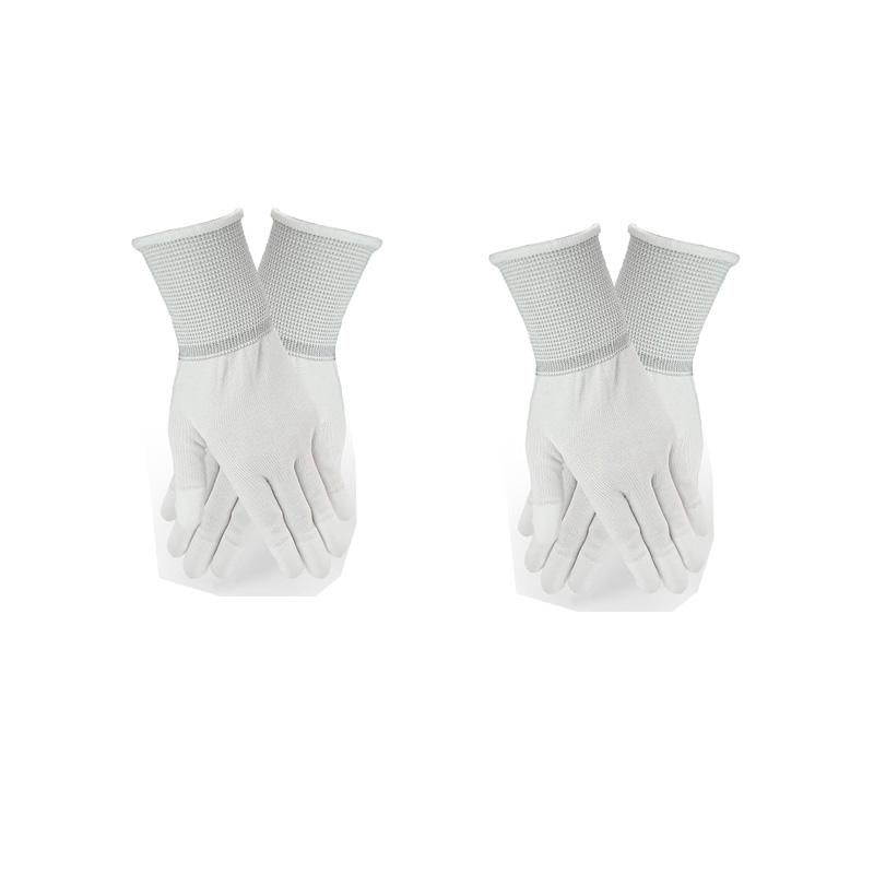 Auto-Vinylfolien-Handschuhe Nylon PU-beschichtete Fingerspitzen Antistatische Handschuhe Staubfreie Fensterfolier-Arbeitshandschuhe Folien-Installationswerkzeuge