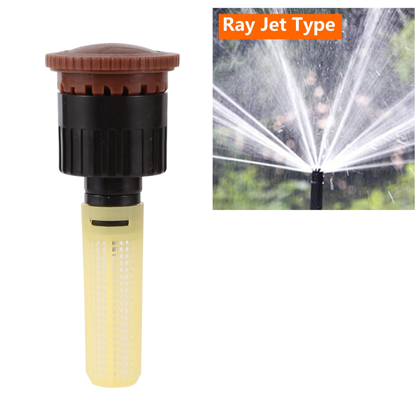 

1/2 Female Thread Automatic Retractable Misting Sprinkler Lawn Turf Irrigation Tool Gardening Buried Pop-Up Watering Sprinkler