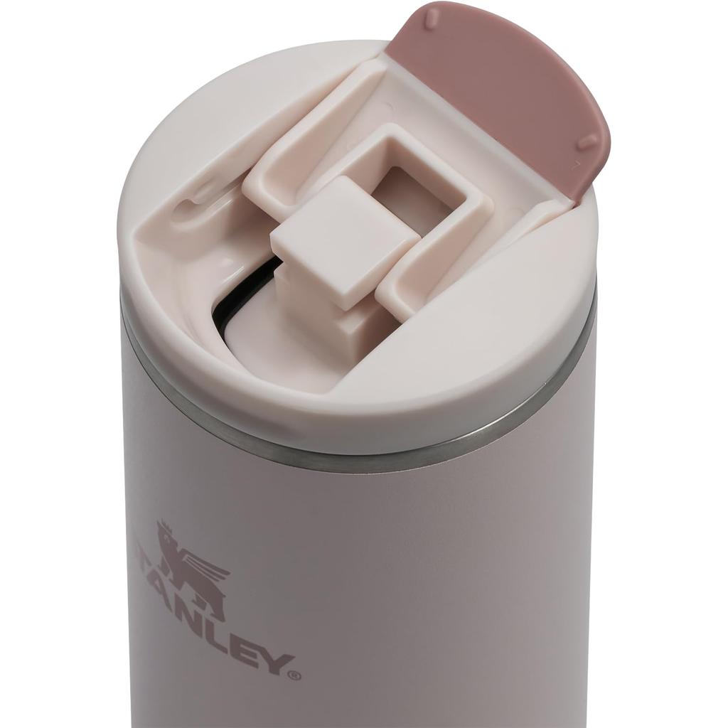 STANLEY 1913 Transit Rose L Flip-Top Mug, Quartz, 0.47