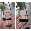 1pcs Shaking Wooden Man Figurine Funny Bobblehead Car Creative Nerdy Accessories Car Decor Dashboard Dolls Ornaments Little M6Y3