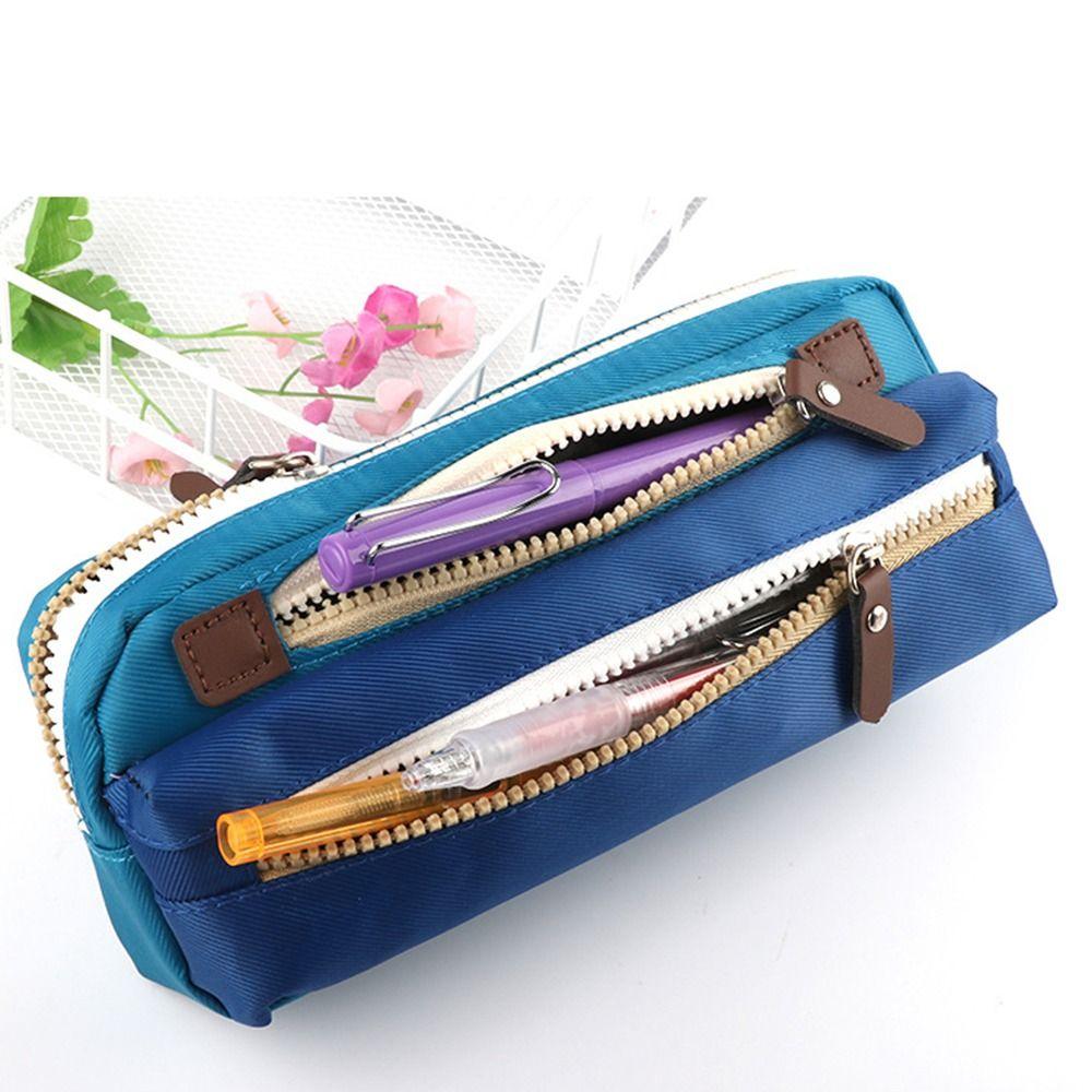 Creative Large Capacity Multifunctional Stationery Bag Pencil Bag Storage Pouch Pencil Box