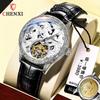 Chenxi Horse New Men's High Grade Fully Automatic Hollow Luminous Waterproof Flywheel Mechanical Watch