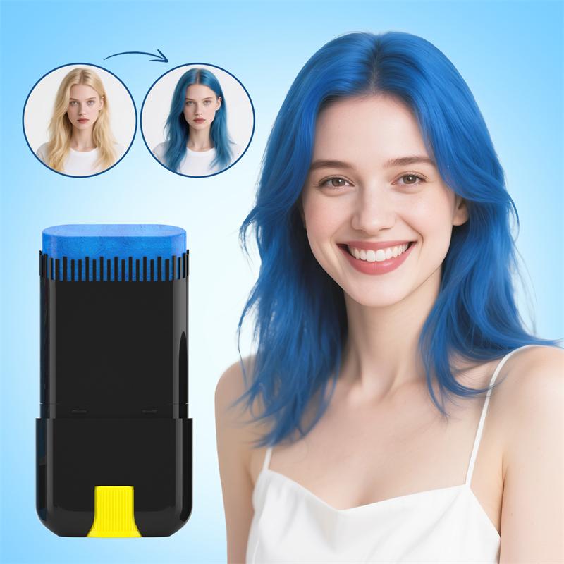 Bâton de coloration temporaire pour cheveux SEVICH Fashion DIY Crayon de coloration capillaire à usage unique et longue durée Craie de couleur pour cheveux Cire colorante pour cheveux Cire coiffante 20G