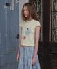 FUNFROMFUN Fruit Basket Tee, Lime Milk