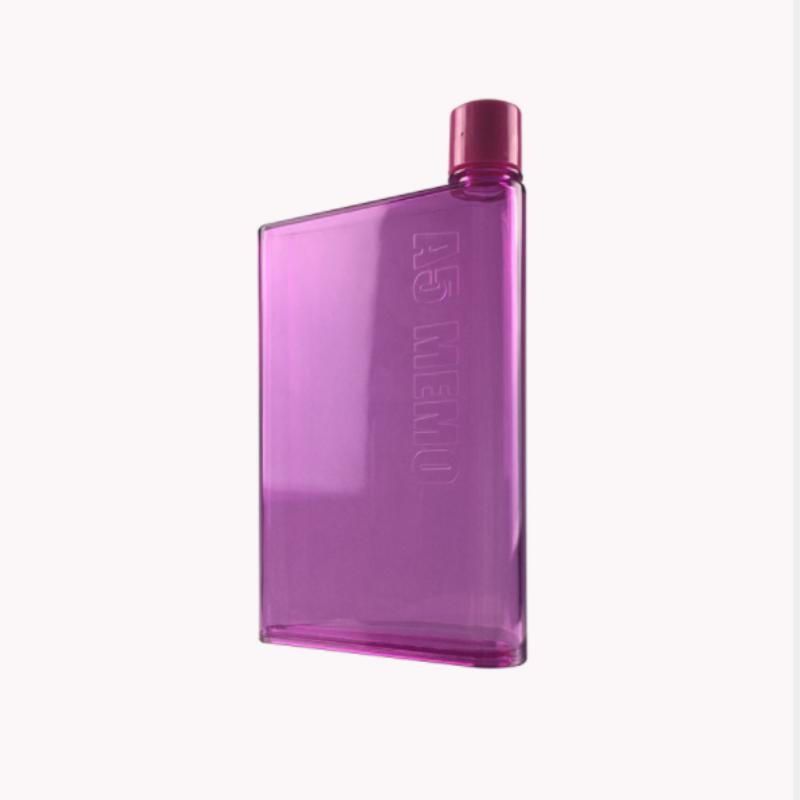 

Модная спортивная плоская бумажная бутылка для воды, портативная герметичная чашка для ноутбука для кемпинга и велоспорта 420ml