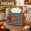 1pc Minimalist Botanical Art Tissue Box-Maple Leaf Foliage Element,Durable Napkin Organizer for Car,Kitchen,Dining,Home Decor-Decorative Tabletop Part