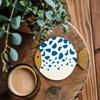 Wooden Coasters, Coastal Ocean Theme Fish/Checkered Plaid Pattern Coasters for Drinks, Coffee Table, Home, Kitchen, Office, Bar Decor