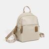 Oxford Cloth Shoulders Student Daily Commuting Backpack Large Capacity Multi-layer Korean Version Simple and Versatile Solid Color School Bag