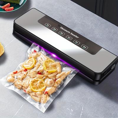 Household Automatic Vacuum Sealing Machine,kitchen Small Plastic Sealing and Preservation Machine, Food Vacuum Automatic Air Sealing Packaging Machine
