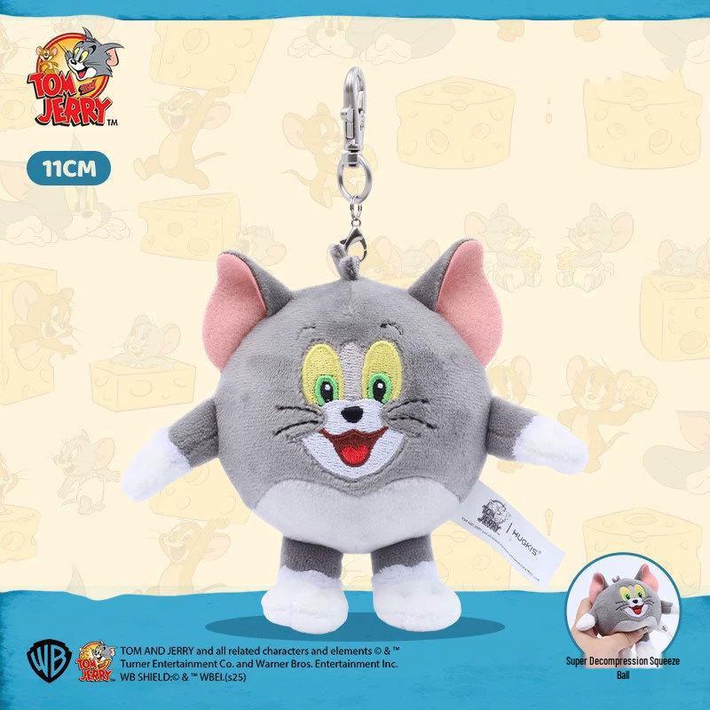 Tom & Jerry Plush Pendant: Tom Cat & Jerry Mouse Doll Ornament - Perfect Birthday Gift