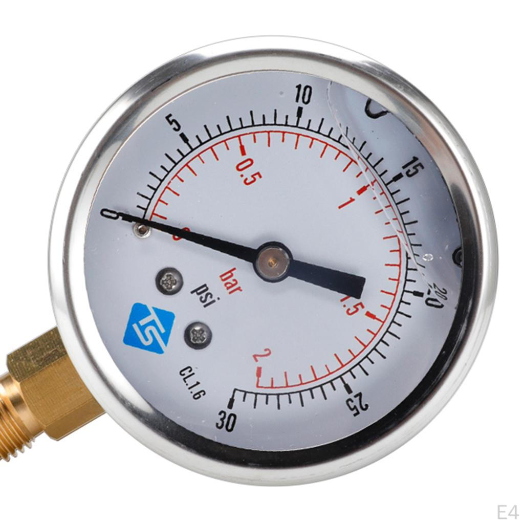 1/4" BSP Bodem 2" Dubbele Schaal Utility Vacuüm