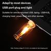 5V USB Led Car Ambient Lamp Car Interior Decoration Light Night Light  for Holiday Home Decoration Simulated Dynamic Flame Light