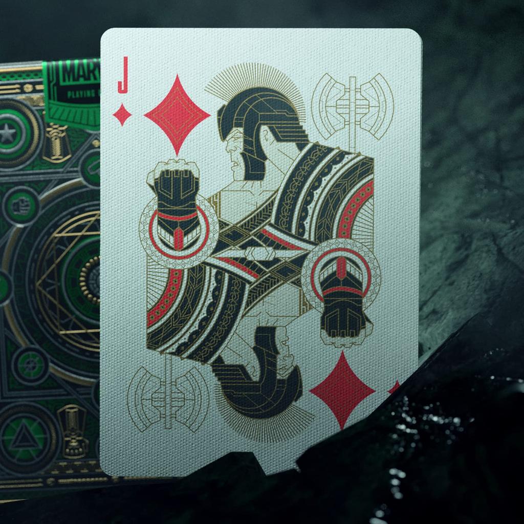 theory11 Avengers: Infinity Saga Playing Cards Green