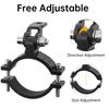 2pcs Motorcycle Spotlight Mount Clamp Bracket Aluminum Alloy LED Light Bar Tube Holder for Motorcycle Scooter Dirt Pit Bike SUV