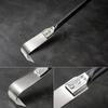Tool Slip-Resistant Pizza Oven Ash Rake with Stainless Steel Head