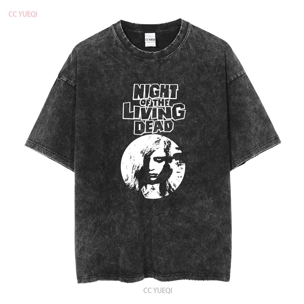 Vintage Night Of The Living Dead Movie T Shirt XLarge vintage Washed Stretched designer clothes Versatile Unisex