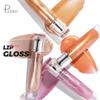 Pearlescent Glitter Plumping Lip Gloss Mirror Jelly Moisturizing Liquid Lipstick Clear Mermaid Pink Sexy Lip Tint Lips Cosmetics