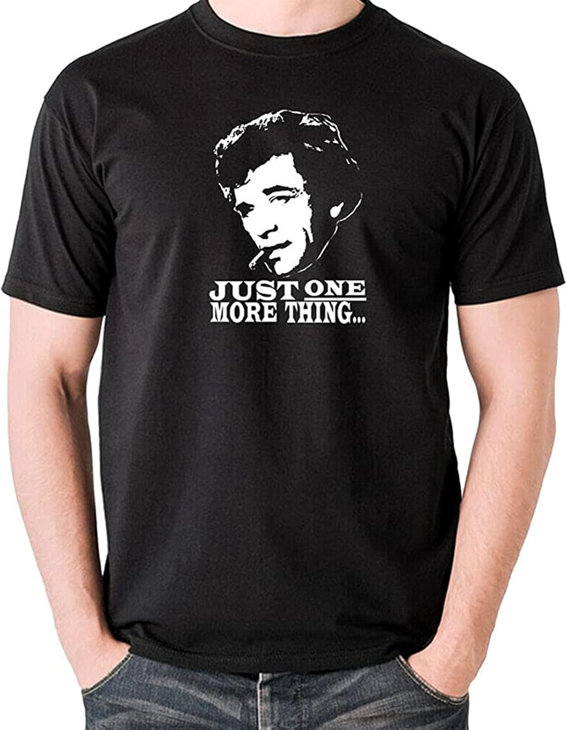Columbo - Just One More Thing - TV Show Inspired T Shirt Black 4XL чёрный