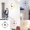 Premium Quality Diy Analog 3d Mirror Surface Large Number Wall Clock Sticker For Home Office Decor