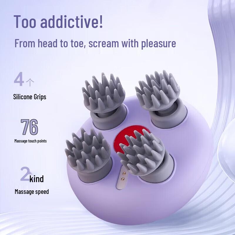 Sayrelances Cat Claw Infrared Head Massager CN Plug (adapter Included)