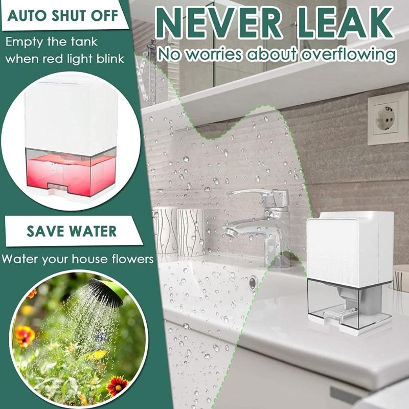Efficient Room Dehumidifier Portable Dehumidifier Small Dehumidifier with Light ABS Texture for Living Environment