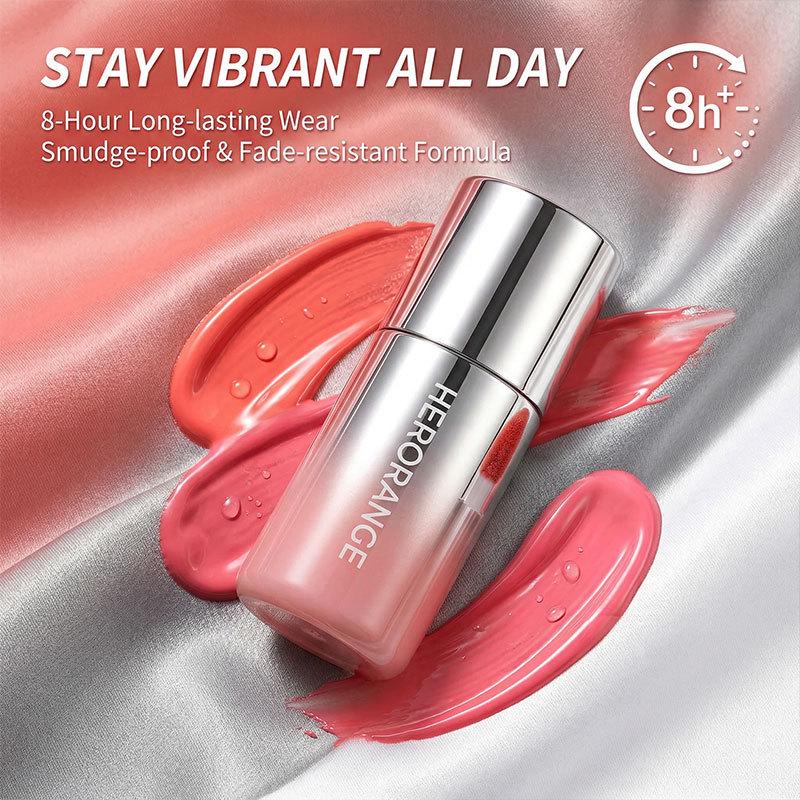Korean Style Long-Lasting Liquid Blush: Natural, Dewy, Multi-Use Cheek Color
