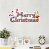 Christmas Diamond Painting Stickers Xams Element Patten Vibrant Color Hands Skill Improve Easy DIY Mosaic Wall Sticker