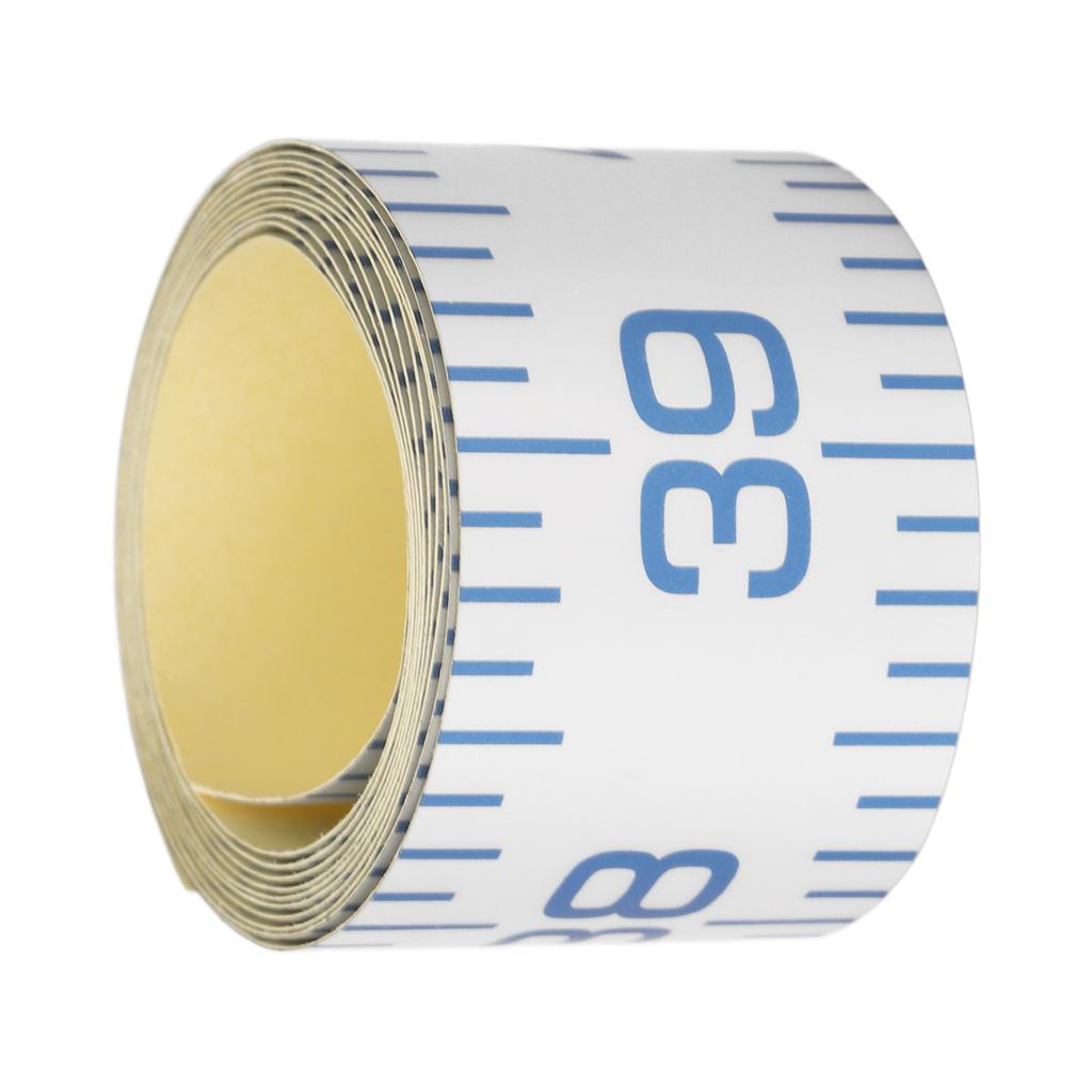 40in Fish Ruler Waterproof Adhesive Fish Measuring Tape Fishing Measuring Accessory for Boat Kayak