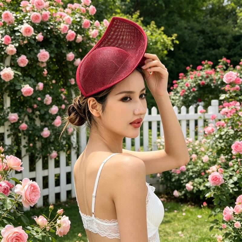 Derby Hat Buckram Millinery Base Fabric Hat Making For Bridal Hair Accessories