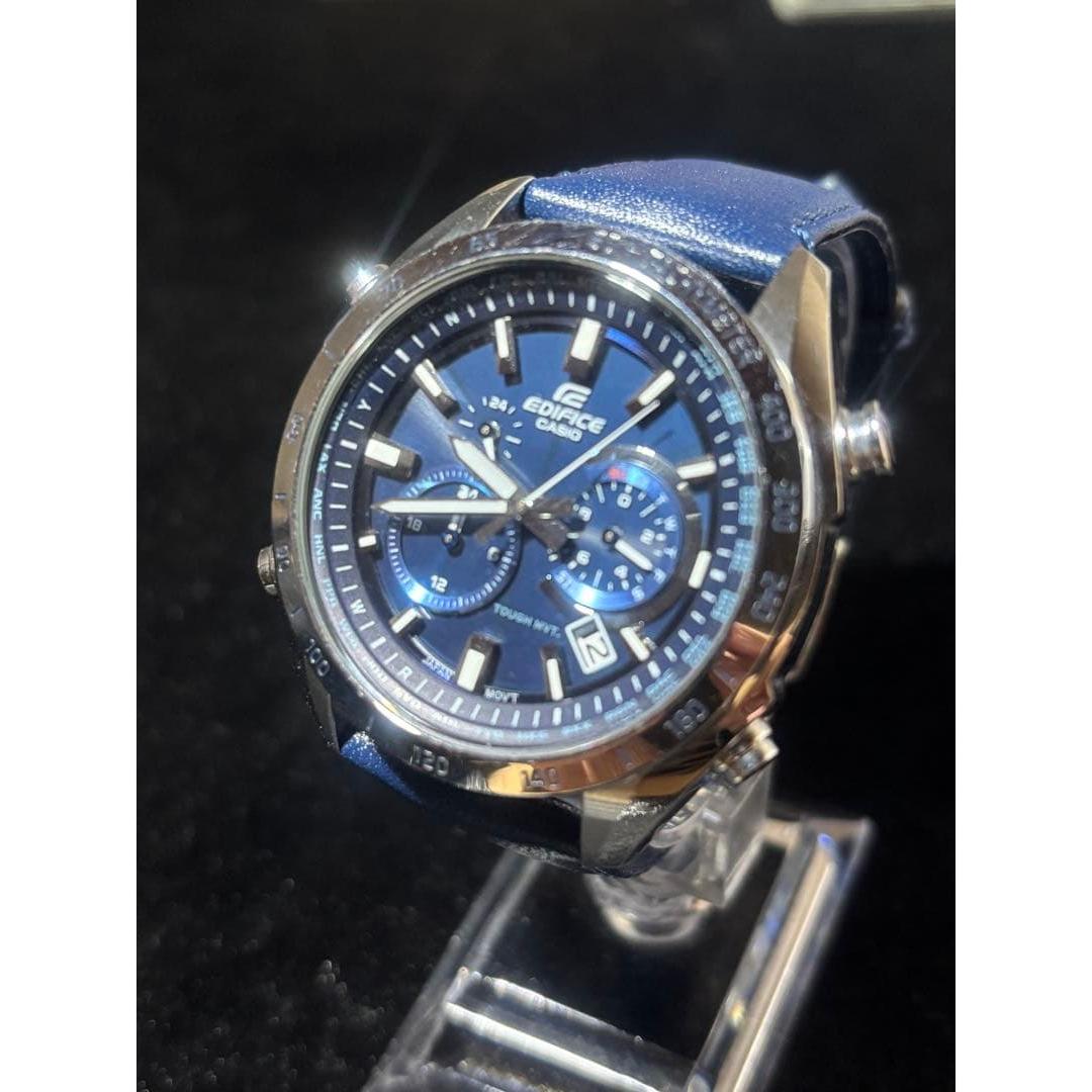 Super beautiful itemCASIO EQW-T620 Edifice Blue Tough Solar