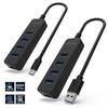 4 Ports USB Splitter Multiport USB 3.0 HUB Type C Power Port 5Gbps High Speed HUB Docking Station for Macbook Laptop Accessories