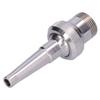 G3/4 Male Thread Fountain Nozzle 304 Stainless Steel Multi Direction Water Jet Nozzle Adjustable Easy Installation