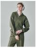 Women's Casual Slimming Thickened Sportswear: Warm 2-Piece Hooded Jacket Set