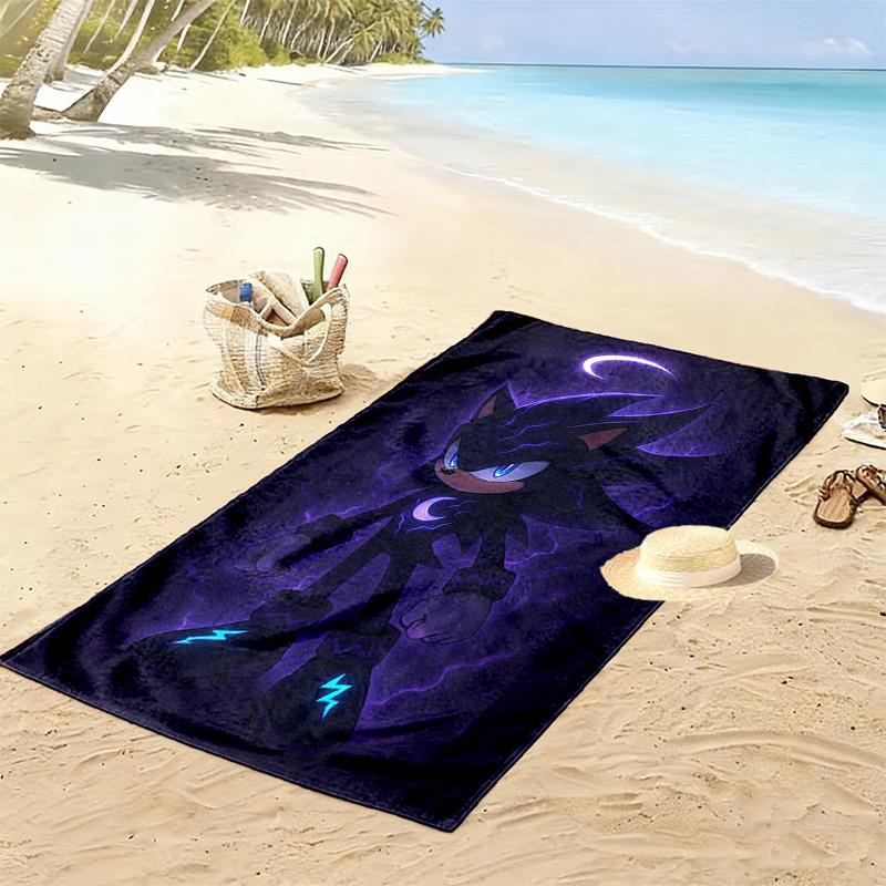 SONIC Beach Towel Suitable for Various Scenarios Such As Kitchen, Bathroom and Beach Swimming