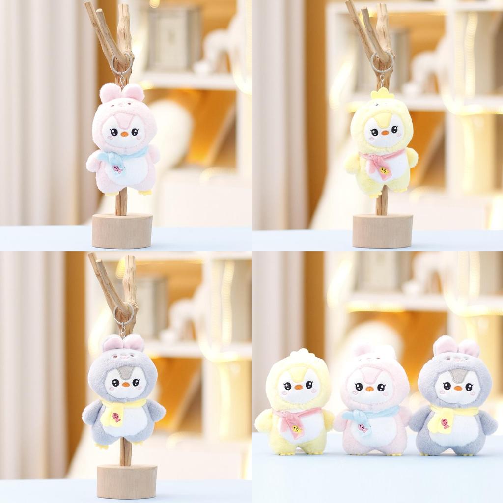 Cute Transforming Penguin Bunny Plush Doll With Ultra Soft Short Plush Fabric For Collectors